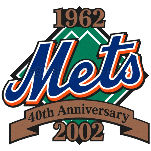New York Mets T-shirts Iron On Transfers N1765